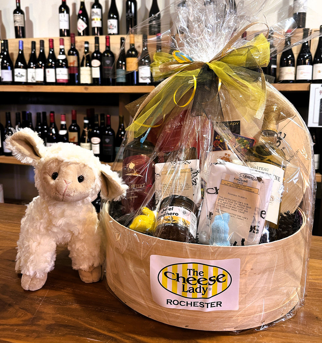 Wine and Cheese Basket  !