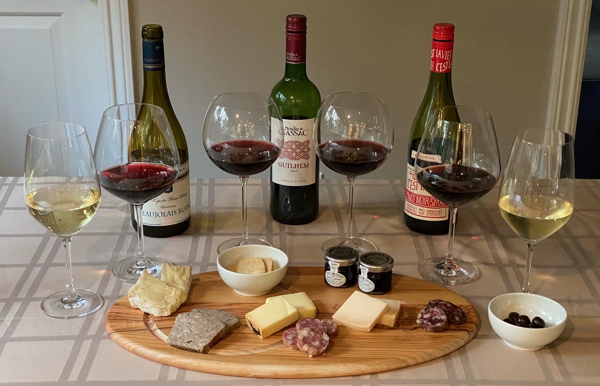 Virtual Cheese and Wine Tasting featuring Charcuterie
