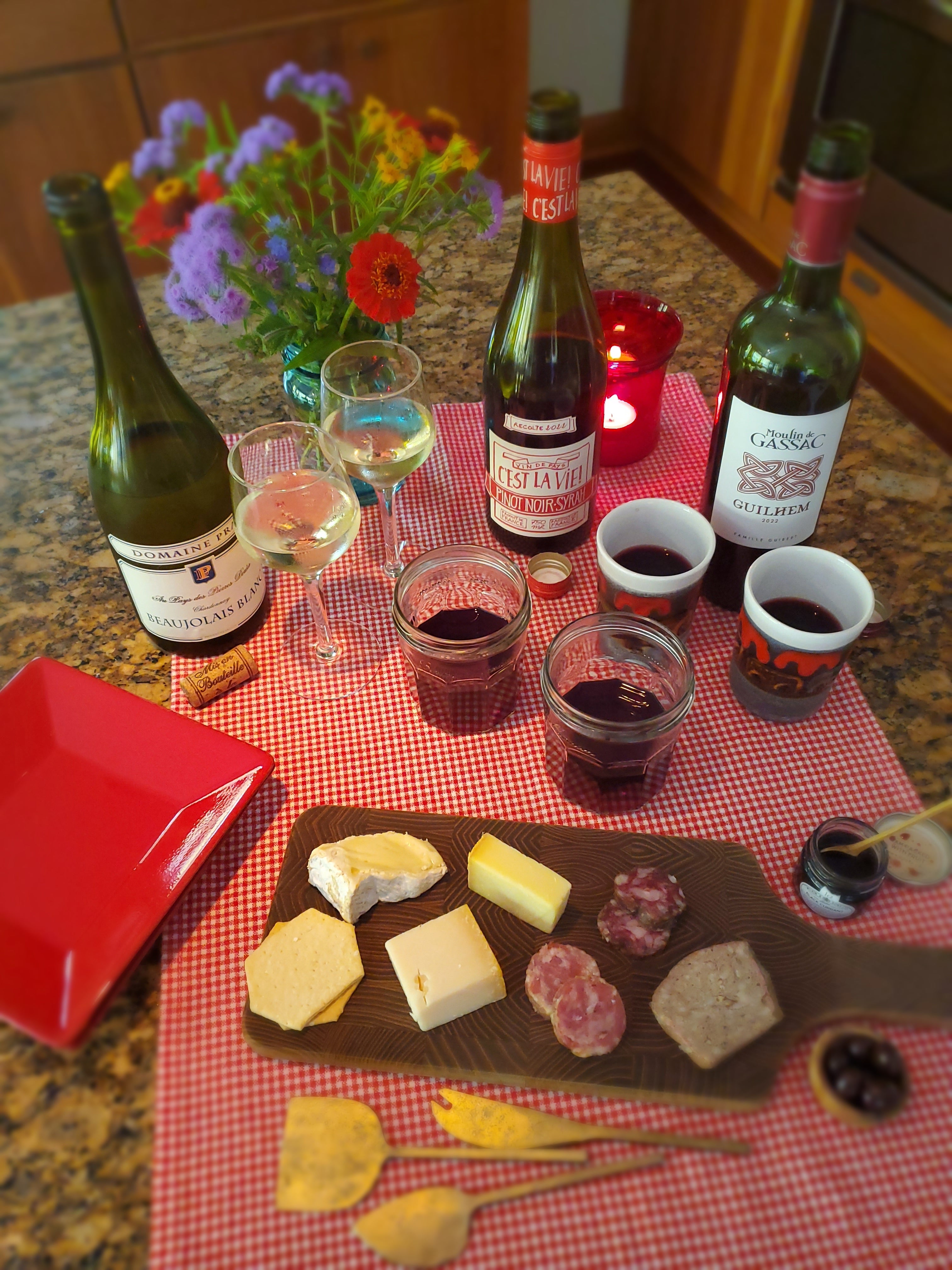 Virtual Cheese and Wine Tasting featuring Charcuterie