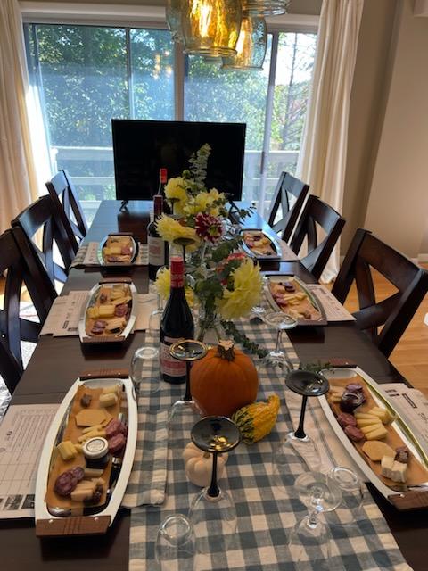 Virtual Cheese and Wine Tasting featuring Charcuterie