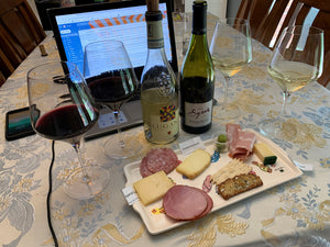 Virtual Cheese and Wine Tasting featuring Charcuterie