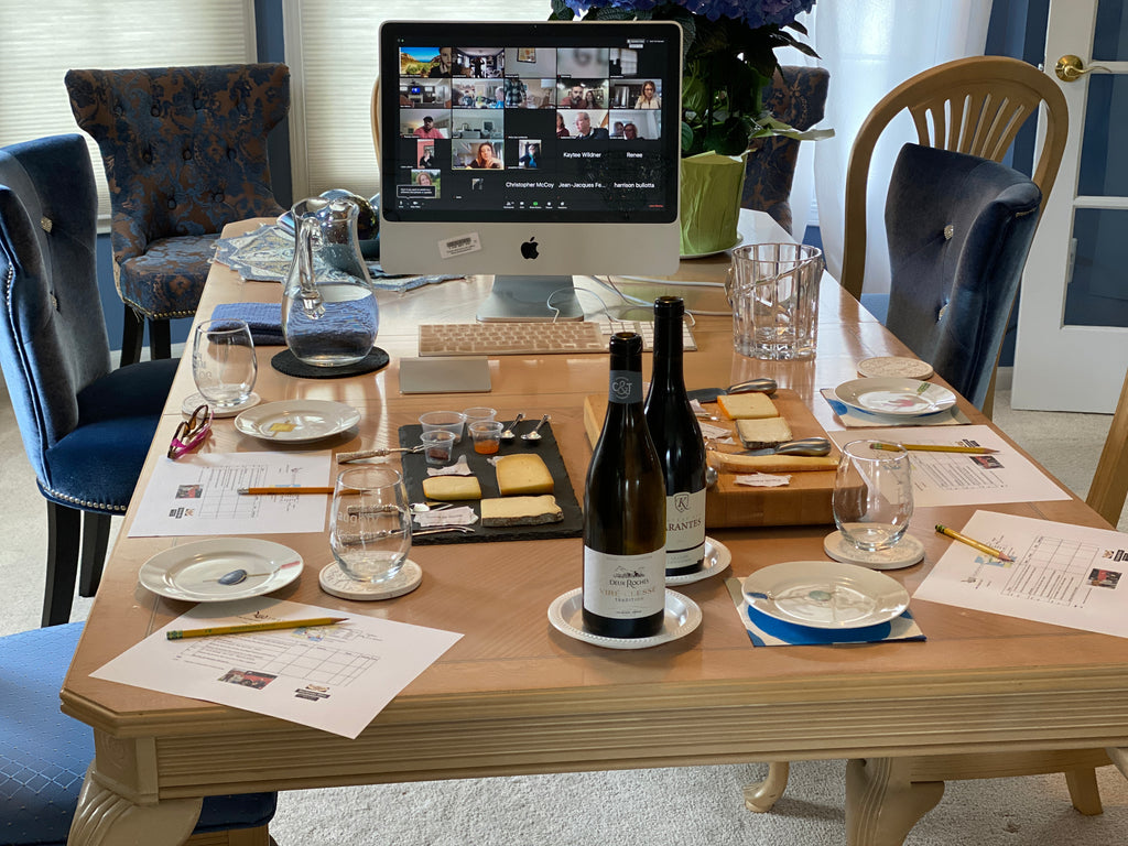 Virtual Cheese and Wine tasting celebrating Father's Day June 14